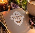 Becoming Her Butterfly Moon Kiss-Cut Sticker