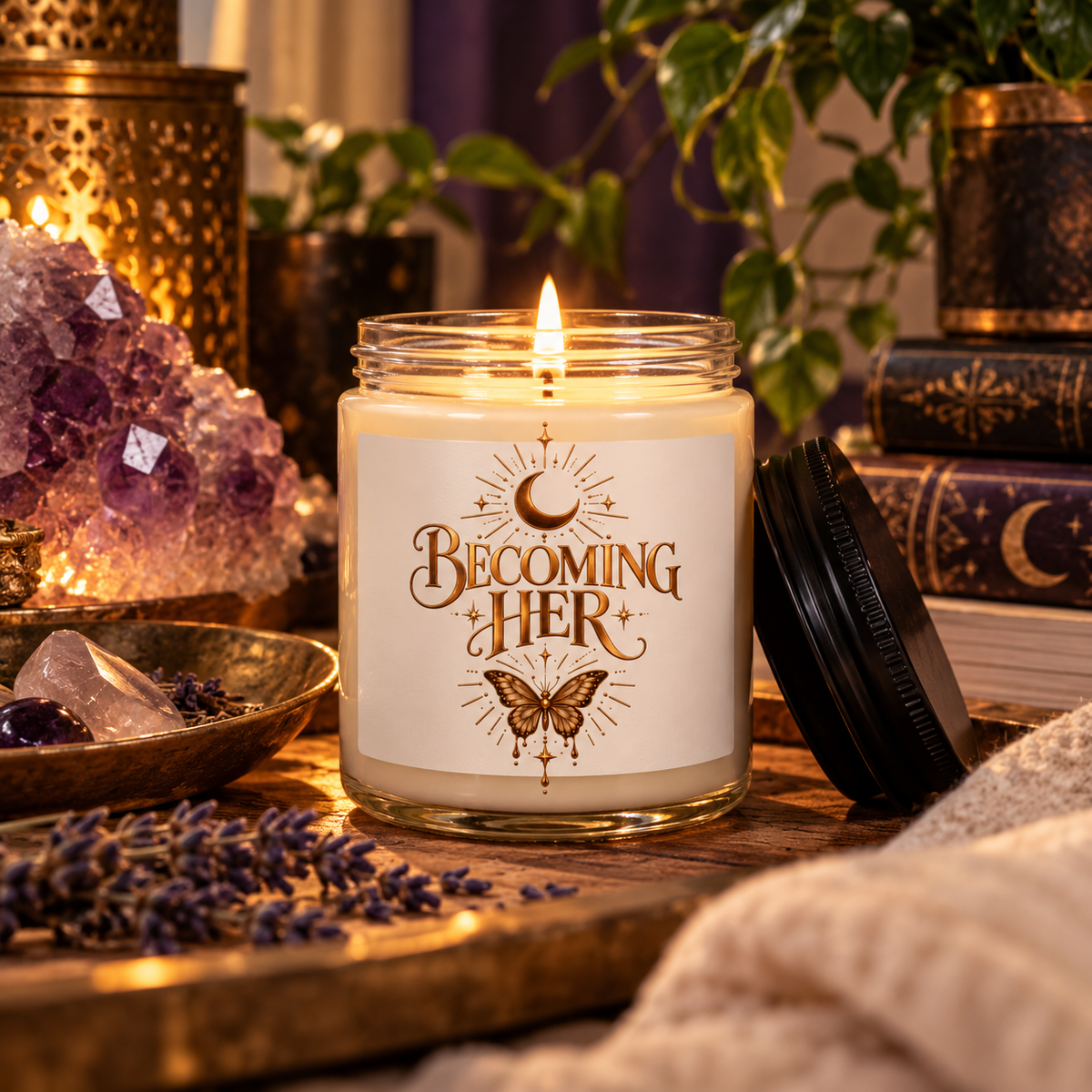 Becoming Her Scented Soy Candle
